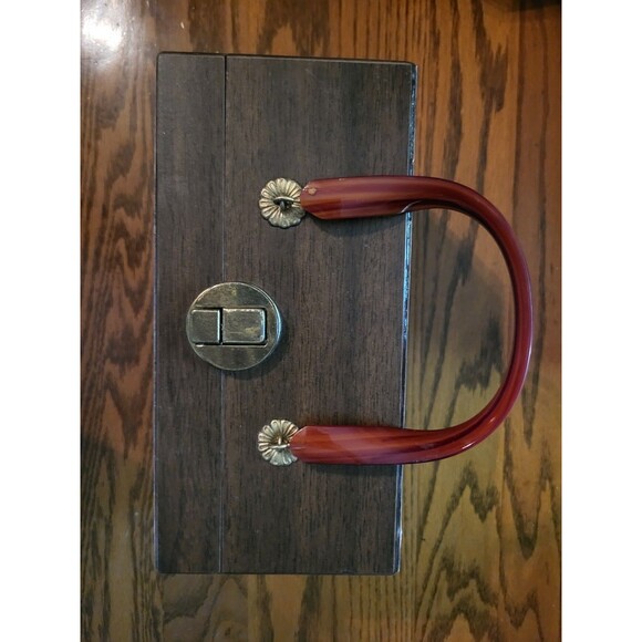 Vtg. 1950s 60s Fraziers Original Box Purse Specially Made - Picture 4 of 7